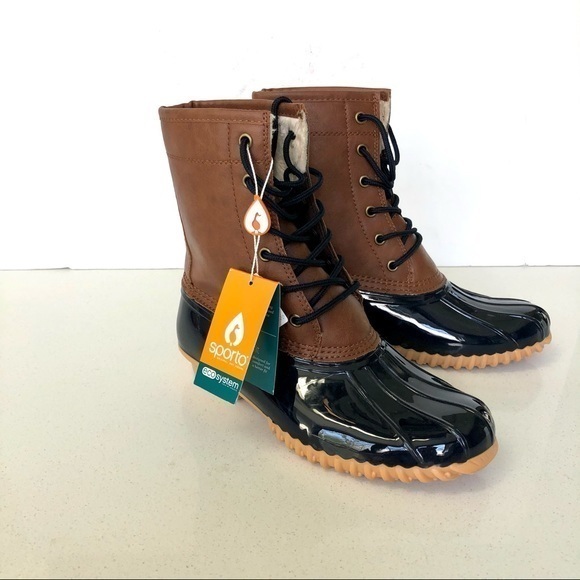 SPORTO Remi Duck Toe Boots women size 8 new - Picture 1 of 7